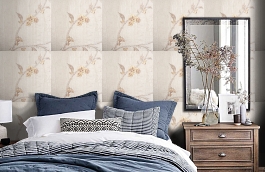 Обои 7418 фото в интерьере спальни превью