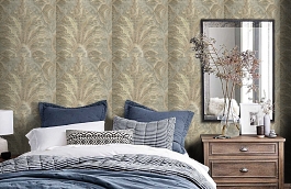 Обои 7451 фото в интерьере спальни превью