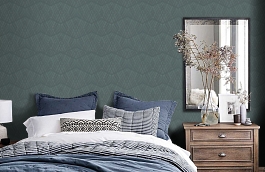 Обои Z90010 фото в интерьере спальни превью