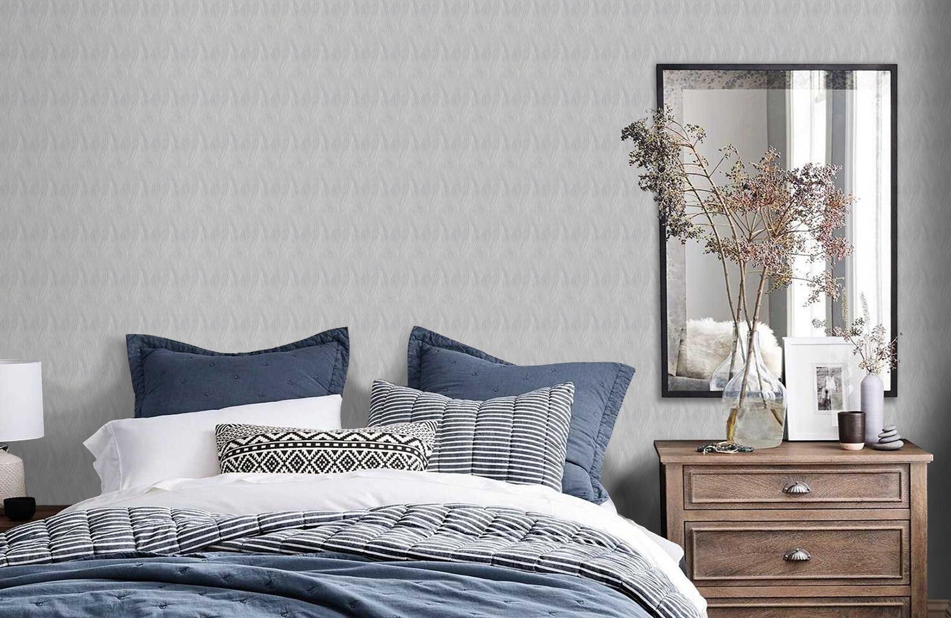 Обои Z90053 фото в интерьере спальни Обои Z90053 фото в интерьере спальни