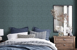 Обои Z12809 фото в интерьере спальни превью