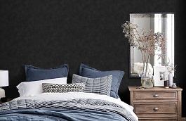 Обои Z12812 фото в интерьере спальни превью