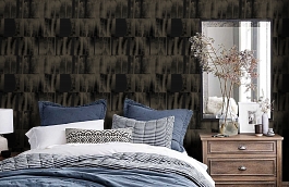 Обои Z12813 фото в интерьере спальни превью