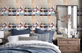 Обои 9031 фото в интерьере спальни превью