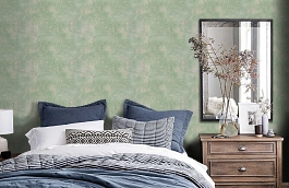 Обои Z44855 фото в интерьере спальни превью