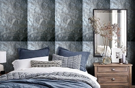 Обои 13 фото в интерьере спальни превью