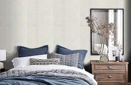 Обои 15-ZZ-R фото в интерьере спальни превью