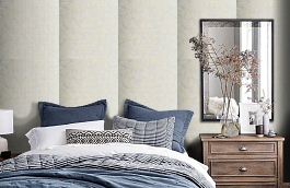 Обои 15-ZZ-V фото в интерьере спальни превью