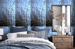 Обои 19 фото в интерьере спальни превью