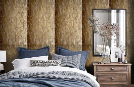 Обои 25 фото в интерьере спальни превью