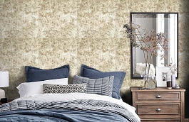 Обои 27 фото в интерьере спальни превью