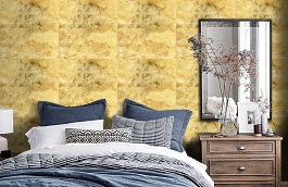 Обои 9 фото в интерьере спальни превью