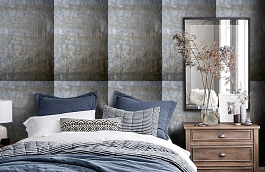 Обои 9 фото в интерьере спальни превью