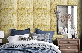 Обои WW1OR фото в интерьере спальни превью