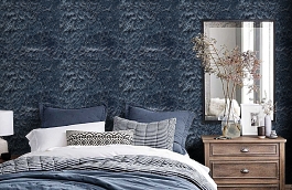 Обои WW34 фото в интерьере спальни превью