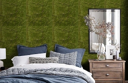 Обои WW3OR фото в интерьере спальни превью