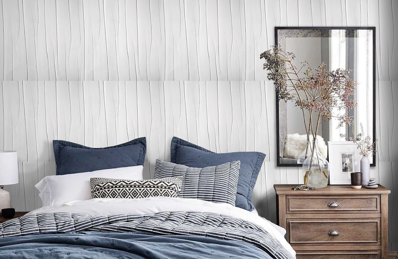 Обои 1885 фото в интерьере спальни