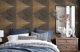 Обои 55025 фото в интерьере спальни превью