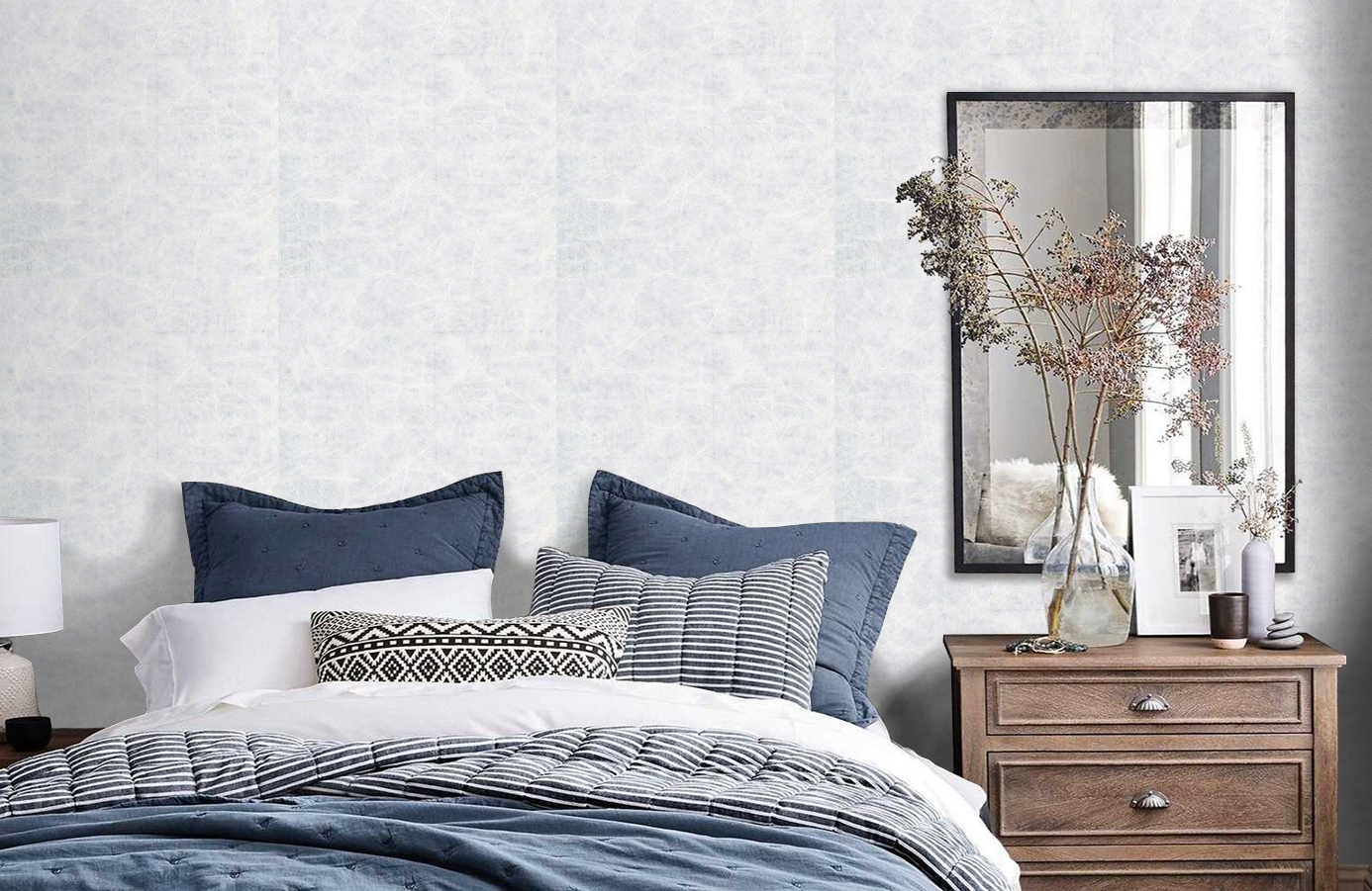 Обои 9799 фото в интерьере спальни