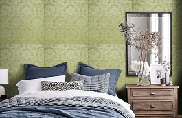 Обои 610041 фото в интерьере спальни превью