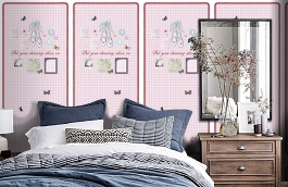 Обои 2695 фото в интерьере спальни превью