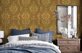 Обои 208002 фото в интерьере спальни превью