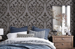 Обои 10304 фото в интерьере спальни превью