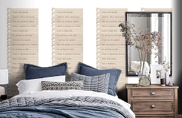 Обои P172201-2 фото в интерьере спальни превью