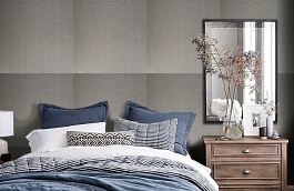 Обои WA001 фото в интерьере спальни превью