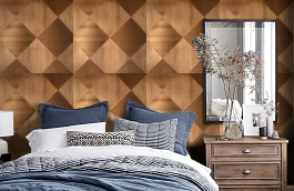 Обои MA014 фото в интерьере спальни превью