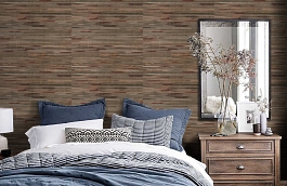 Обои NA212 фото в интерьере спальни превью