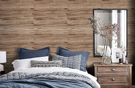 Обои NR119X фото в интерьере спальни превью