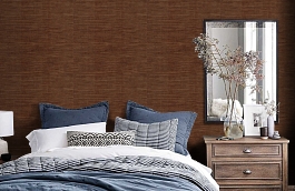 Обои NR170X фото в интерьере спальни превью