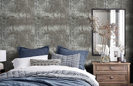 Обои AS218 фото в интерьере спальни превью