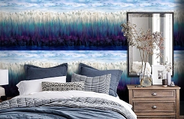 Обои KAD507 фото в интерьере спальни превью