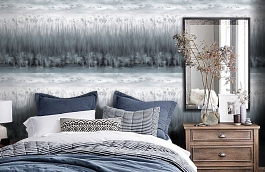 Обои KAD508 фото в интерьере спальни превью