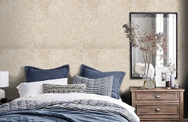 Обои LN12 фото в интерьере спальни превью