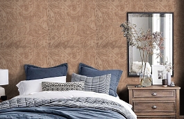 Обои LN23 фото в интерьере спальни превью