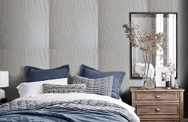 Обои DR 33 фото в интерьере спальни превью