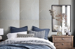 Обои DR 43 фото в интерьере спальни превью