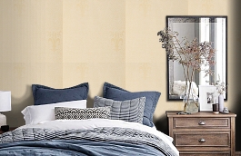 Обои VN-13C фото в интерьере спальни превью