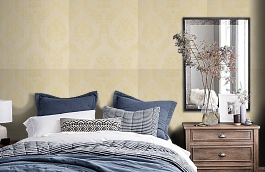 Обои VN-3D фото в интерьере спальни превью