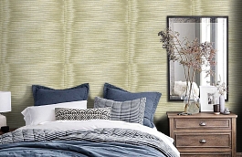 Обои 306-05 фото в интерьере спальни превью