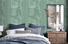 Обои 306-06 фото в интерьере спальни превью