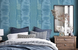 Обои 306-15 фото в интерьере спальни превью