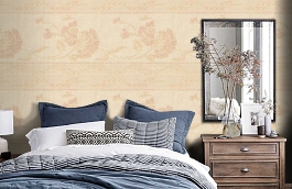 Обои 600-36 фото в интерьере спальни превью