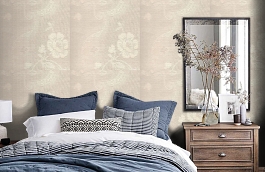 Обои 600-701 фото в интерьере спальни превью