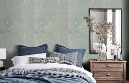 Обои 600-711 фото в интерьере спальни превью