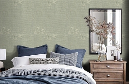 Обои 600-960 фото в интерьере спальни превью