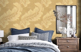 Обои 800-617 фото в интерьере спальни превью